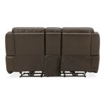 Carrington Loveseat w/Console P3 & ZG - Dark Brown - Image 11