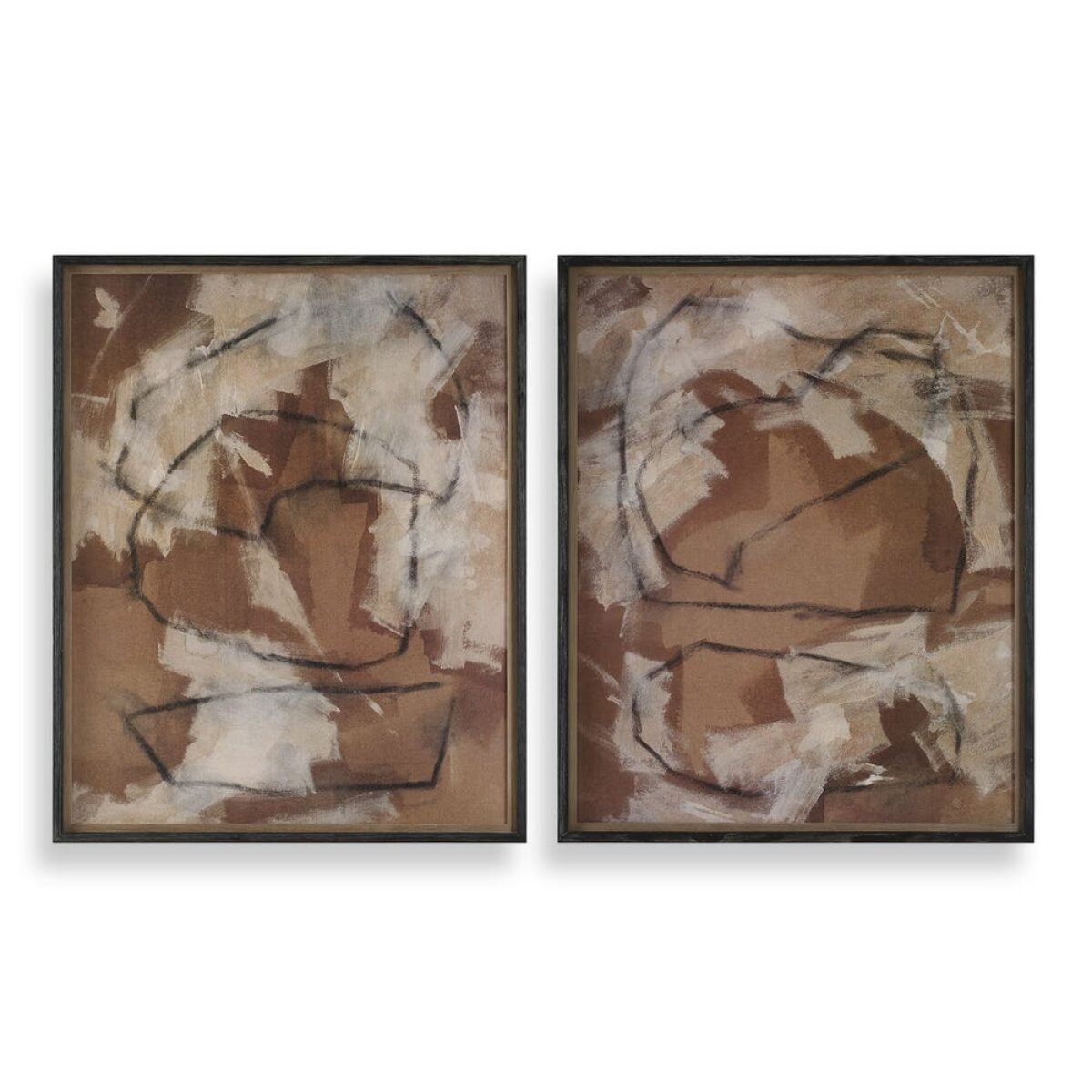 a67c561e430a1f26aa8b82b05e324c2f Rush & Dash Framed Prints, S/2 - Image 1