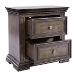 Big Valley 2 Drawer Night Stand w/ Charging Station - Image 8