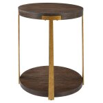 Palisade Side Table, Walnut - Image 6