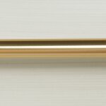 Dann Foley Lifestyle Ivory & Gold Glass Top Three Drawer Cabinet - Image 4