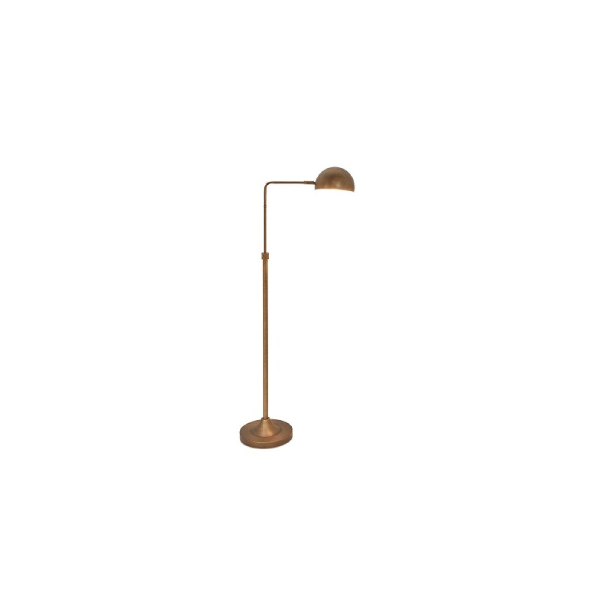 a86b010ff4ad80579b2431ec0b15be0e Sheldon Aged Brass Floor Lamp - Image 1