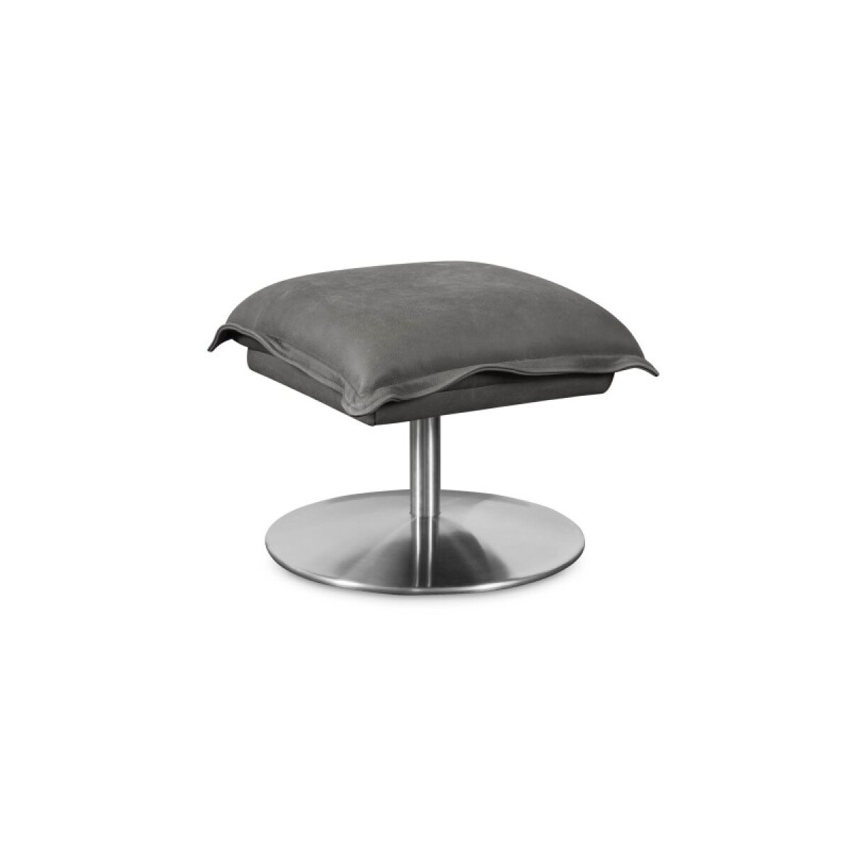 a88ed37f3ffdf5dff55e00fc1c54ce74 Dunn Leather Ottoman - Image 1