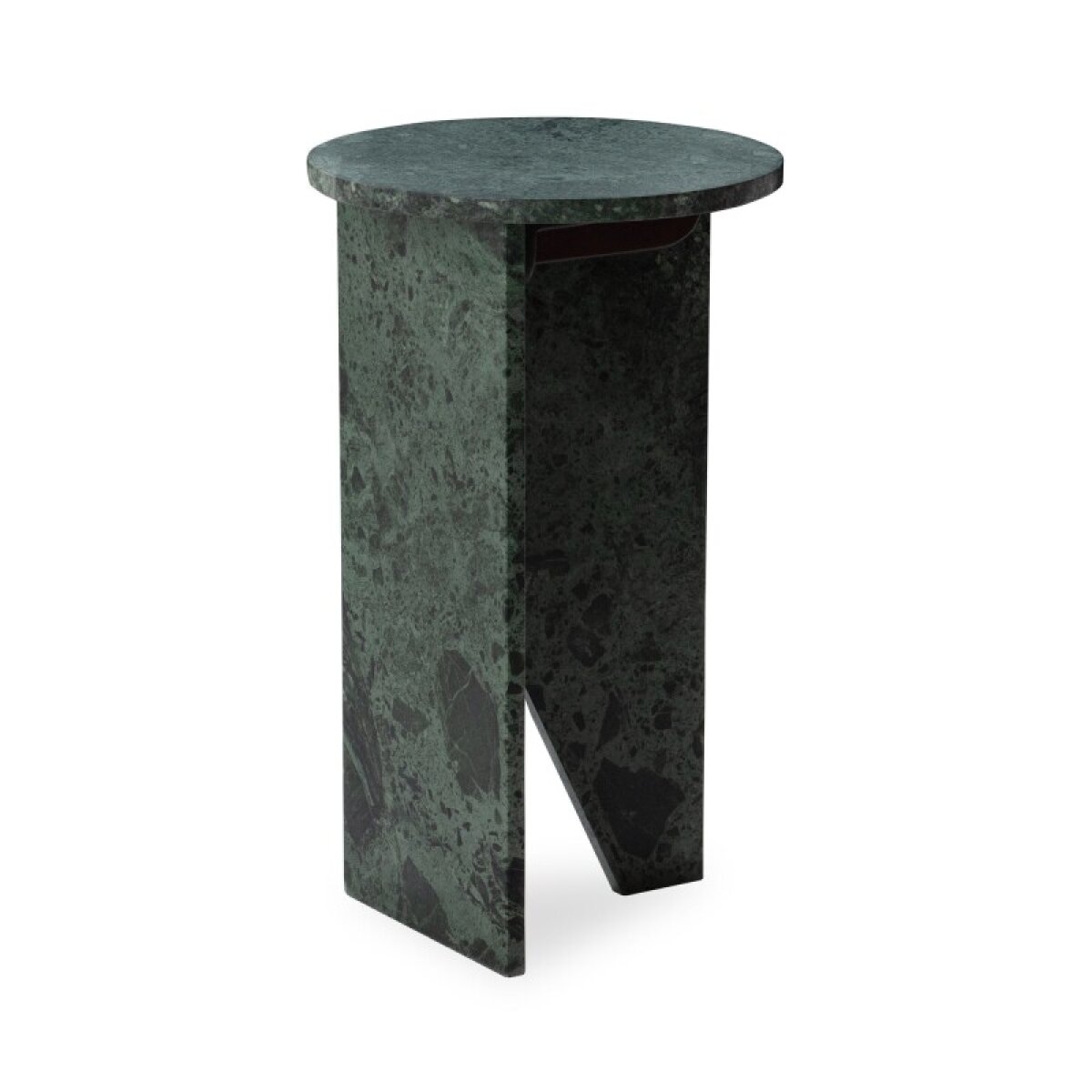 a894b6bd8b984530e498226bced5c8c4 Briley Marble Round Accent Table Small - Emeral Green - Image 1