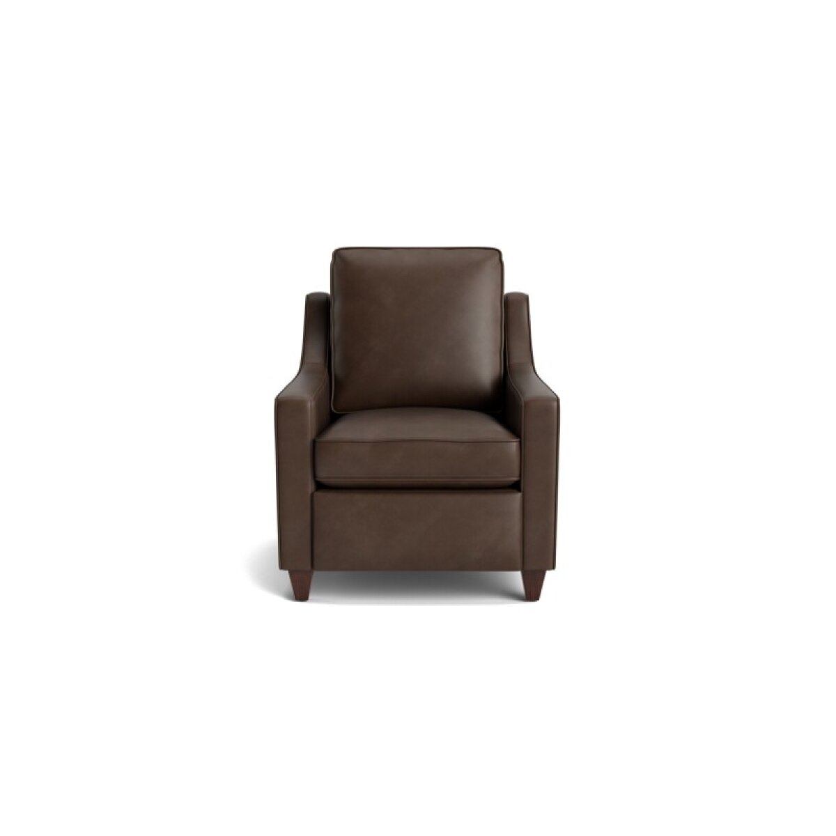 a92058040584730ea79a67636d71cf27 Magnificent Motion Leather Slope Arm Power Wall Recliner - Image 1