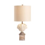 Coastal Shell Finial Table Lamp - Image 3