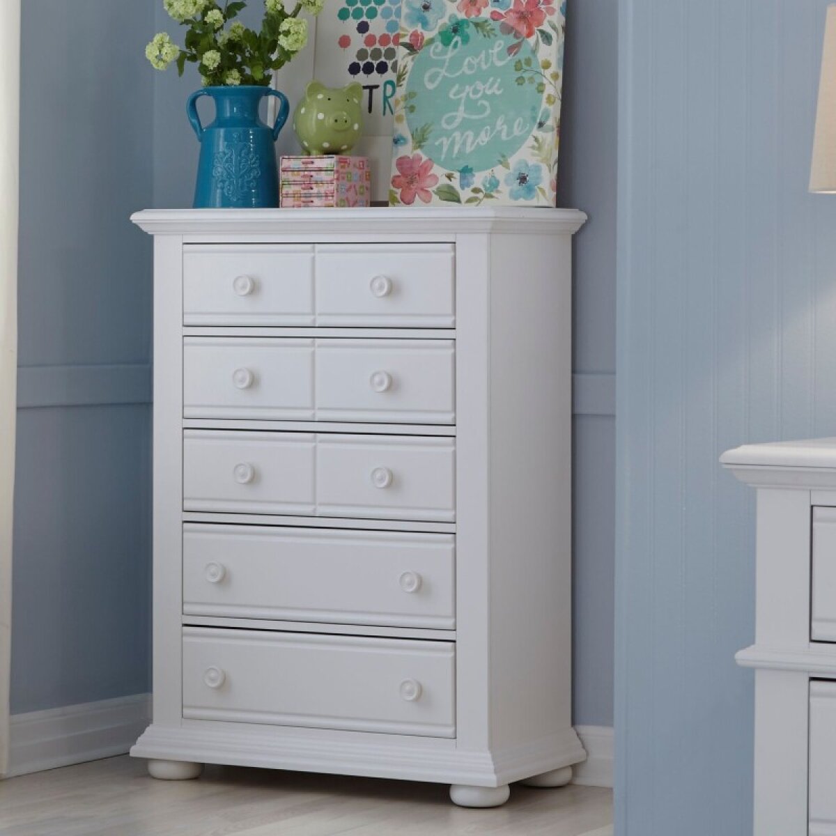 a992917a112709d6e155290ddb315f00 Summer House 5 Drawer Chest - Image 1