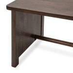 Norwood Solid Wood Desk - Bark Brown - Image 8
