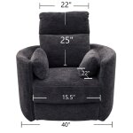 Radius - Mediterranean Power Swivel Glider Recliner - Image 3