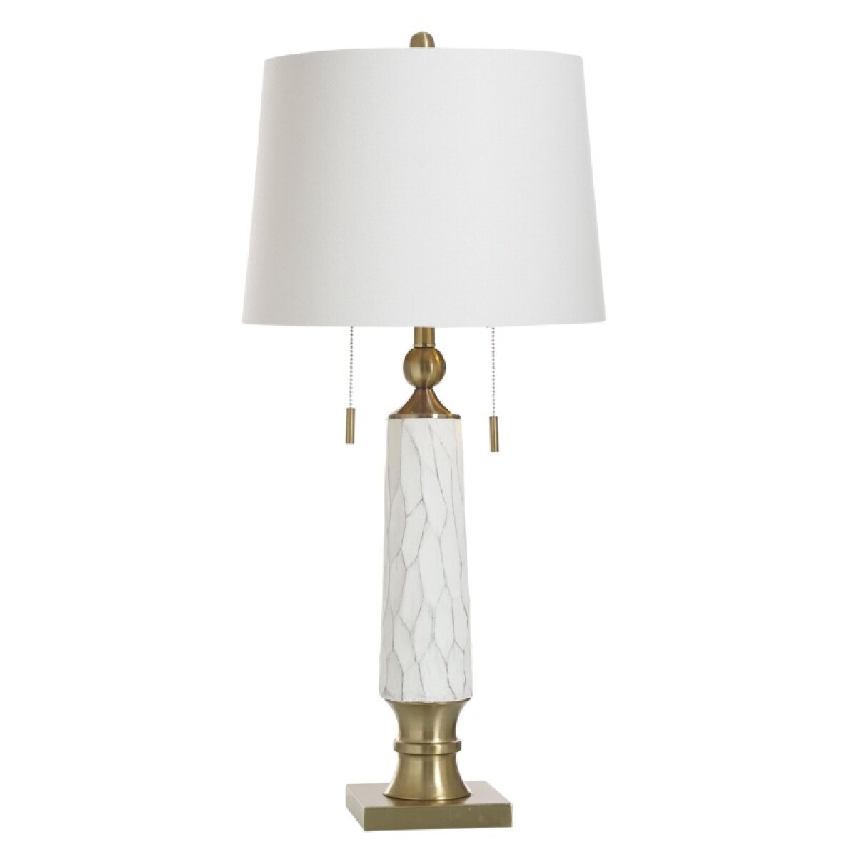 ab31f8db79cbb8f0c23c1c7446e38f12 Inden Gold Poly Table Lamp - Image 1