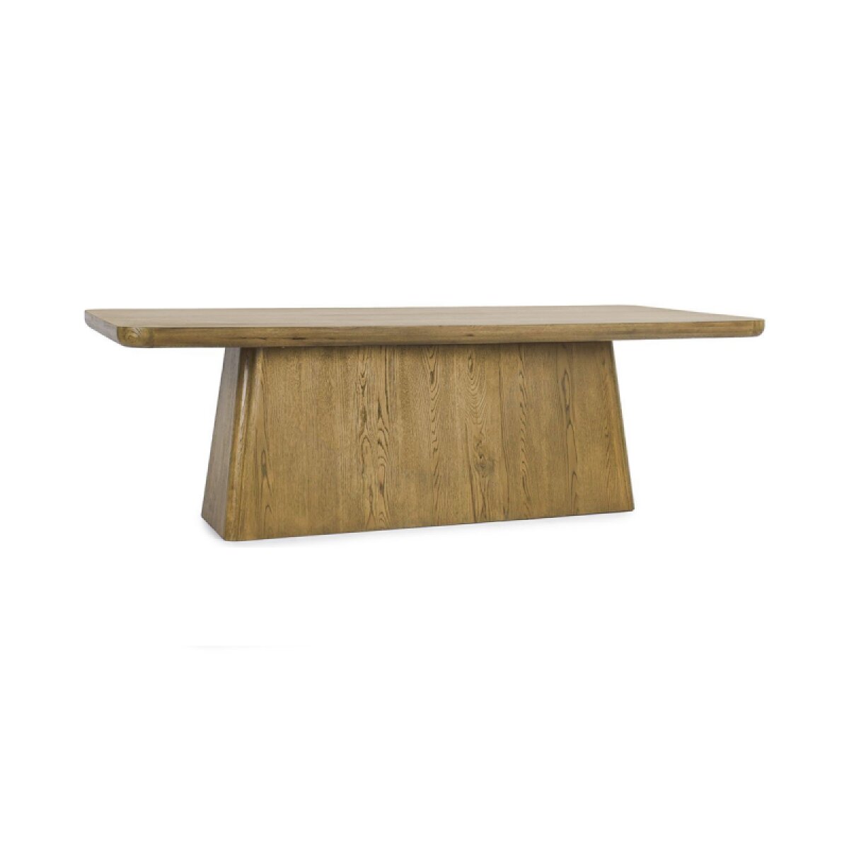 ab6640583ef8a817dc410d1d2ee80501 Orlando Solid Wood Rectangle Dining Table - Light Brown - Image 1