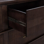 Westlake Solid Wood 6dwr Dresser - Kona Brown - Image 9