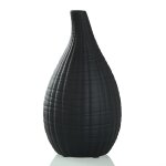 Lindos Vase | Matte Black Finish On Ceramic