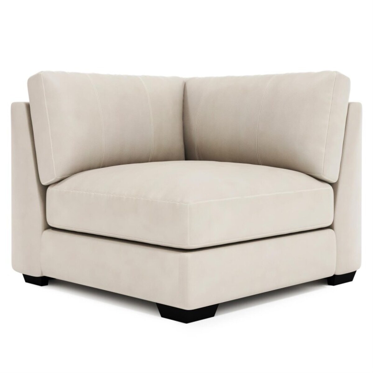 abeb59743962b10d4ea77d826c62d063 Dawkins Leather Corner Chair - Image 1