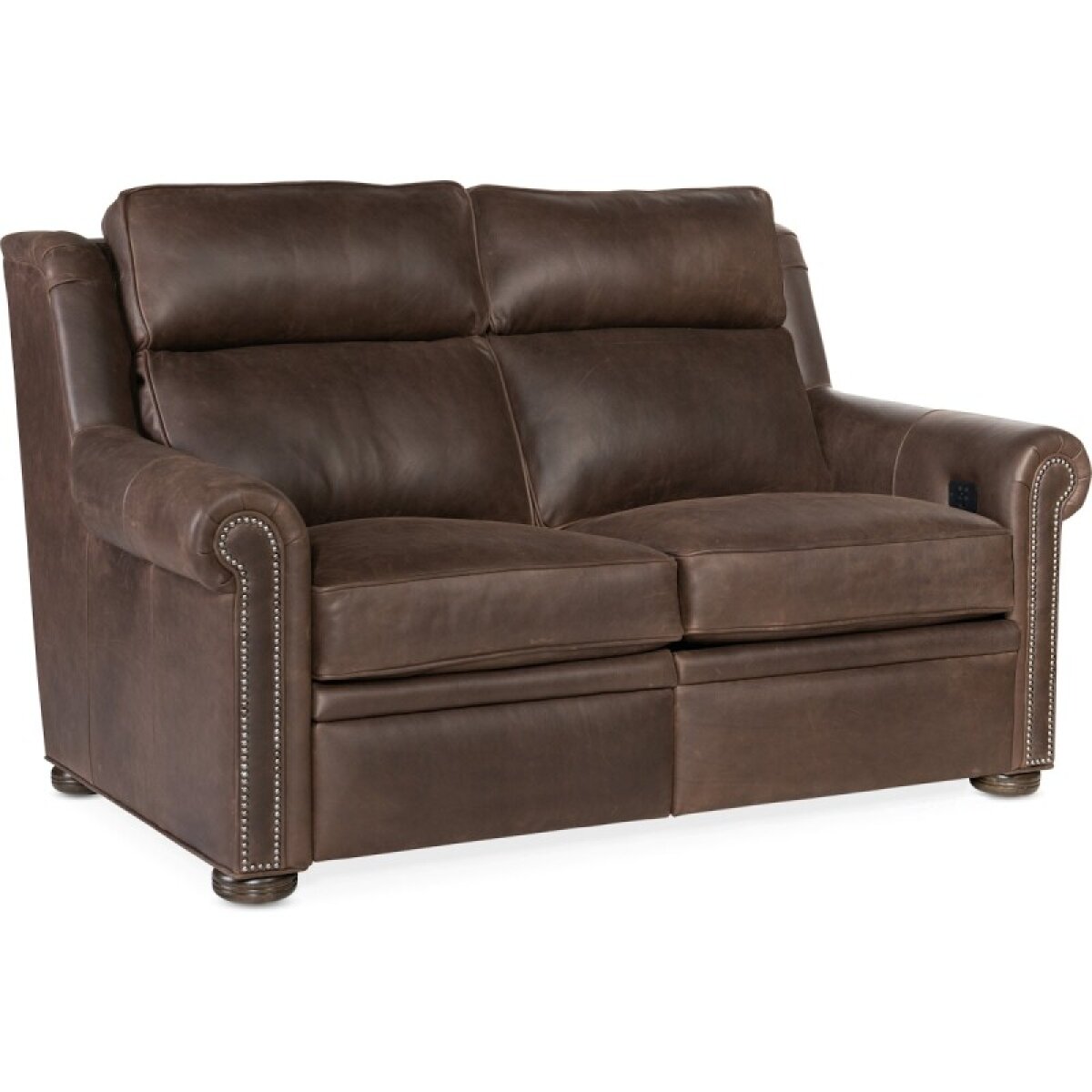 ac630336e4cdab568813058a30e08b6b Reece Reclining Loveseat with Power Headrest - Two Piece Back 202-70-2 - Image 1