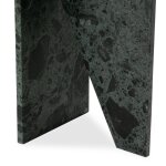 Briley Marble Round Accent Table Small - Emeral Green - Image 8