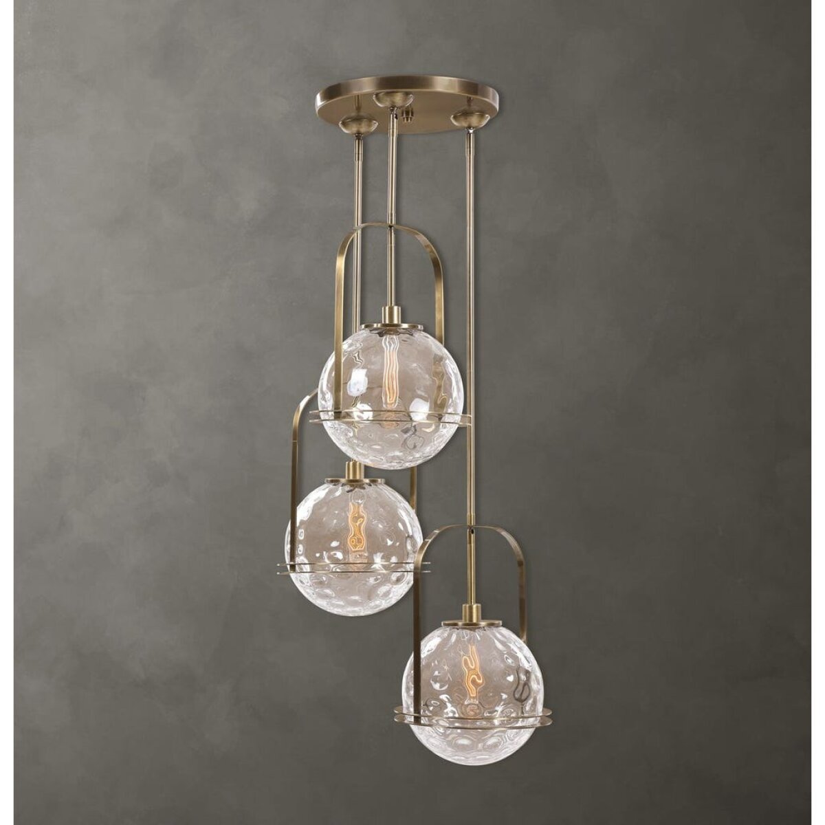 aca6a73cb2f9cc84682ca5978a057684 Mimas, 3 Lt Cluster Pendant - Image 1