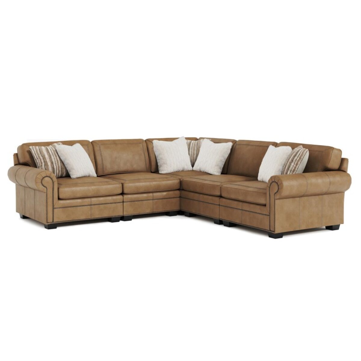 acc1fe410377dabfaef84715aa4e40c9 Grandview Leather Sectional - Image 1