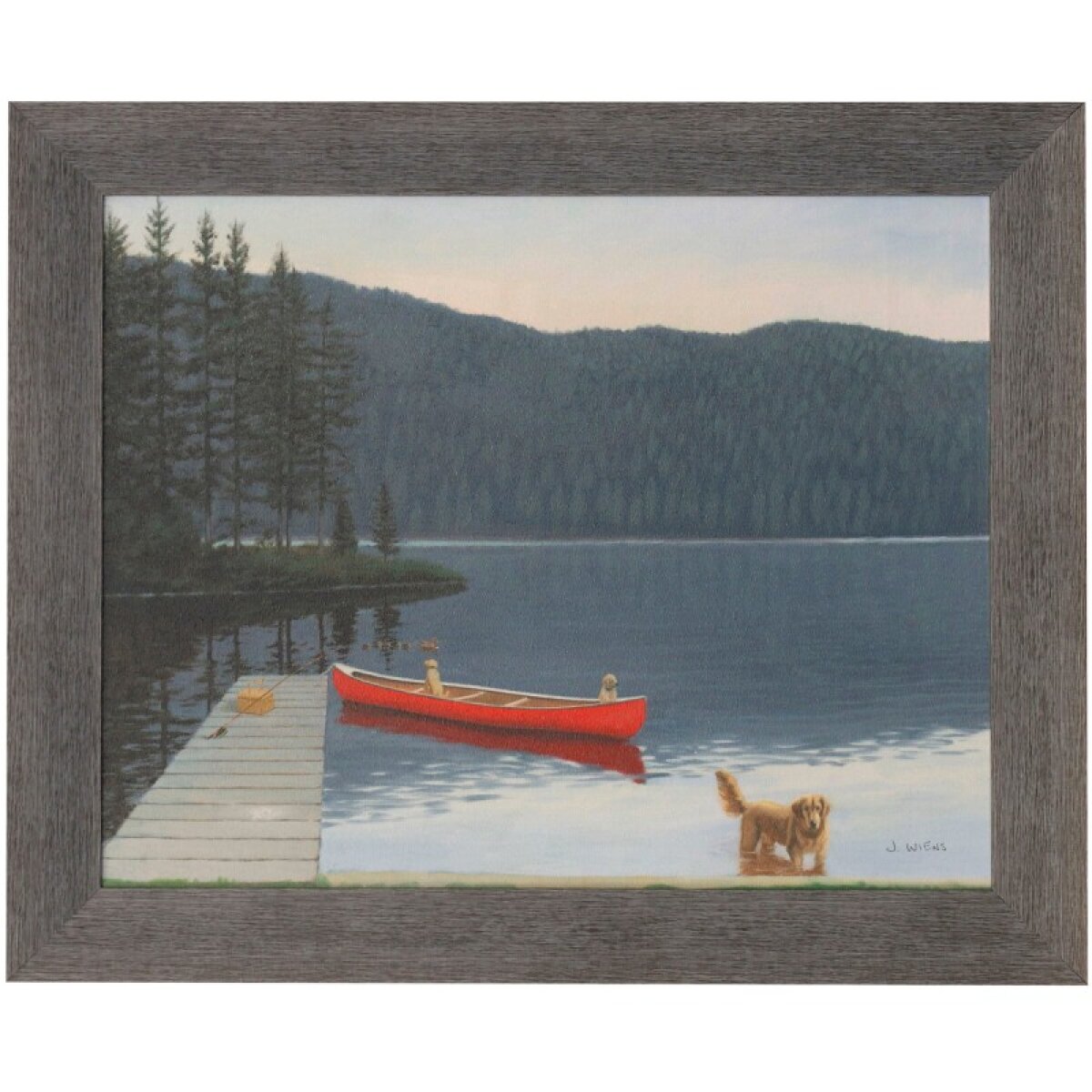 acc30fa155f9a3f3aa1fdceb3a49db1f Happy Place Iii Textured Framed Print - Image 1