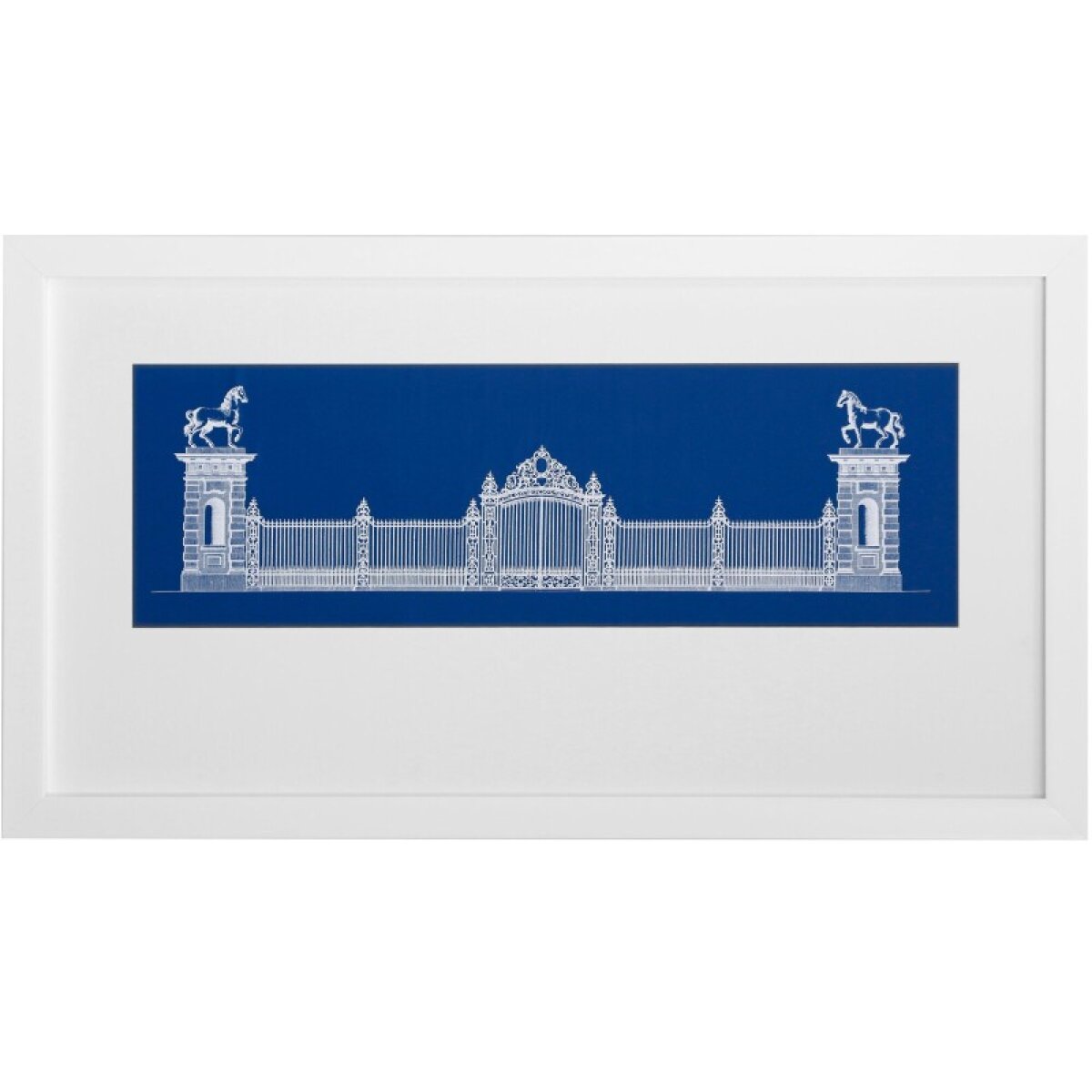 ad0ae8608c79f828fdb22a1b25d6d716 Dann Foley Lifestyle Palace Gate Ii Framed Print Under Glass - Image 1