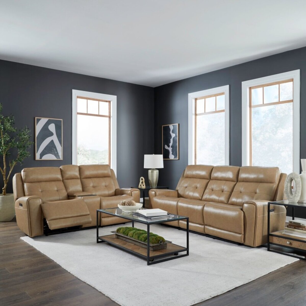 ad1d763748fd091385d19c68036e1675 Carrington Sofa & Loveseat - Image 1