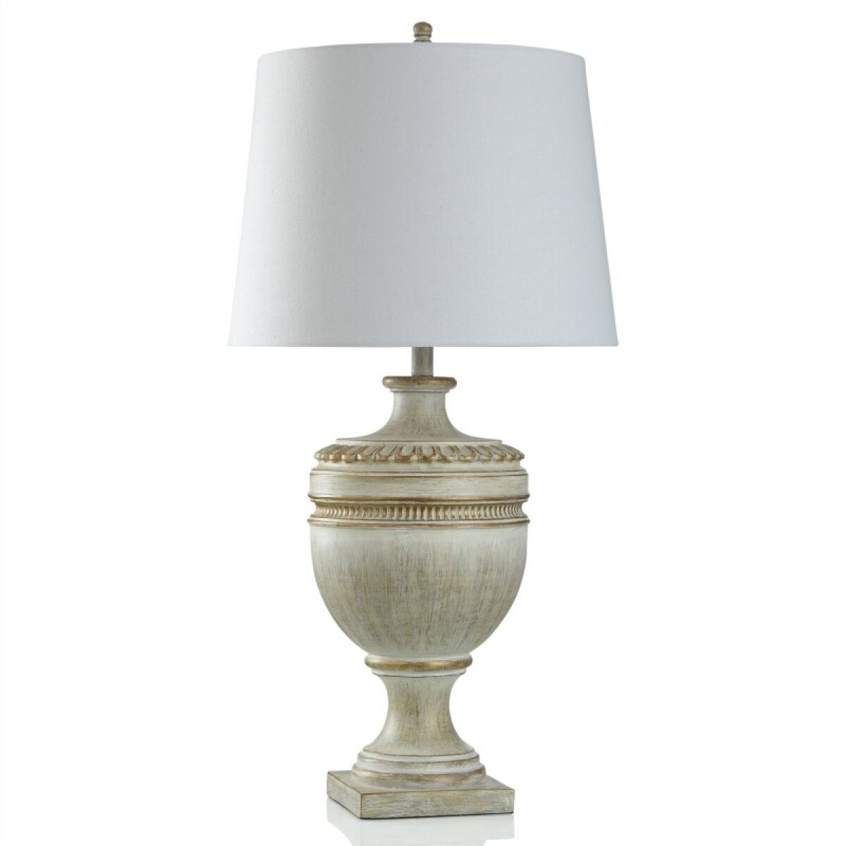 ad80396055d6aa0f6bd408afc86a4575 Malta Cream Traditional Table Lamp - Image 1