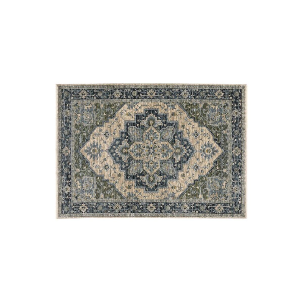 ad9966946e4ae17718431b9985454cc7 Charleston Blue Rug 5'3" x 7'6" - Image 1