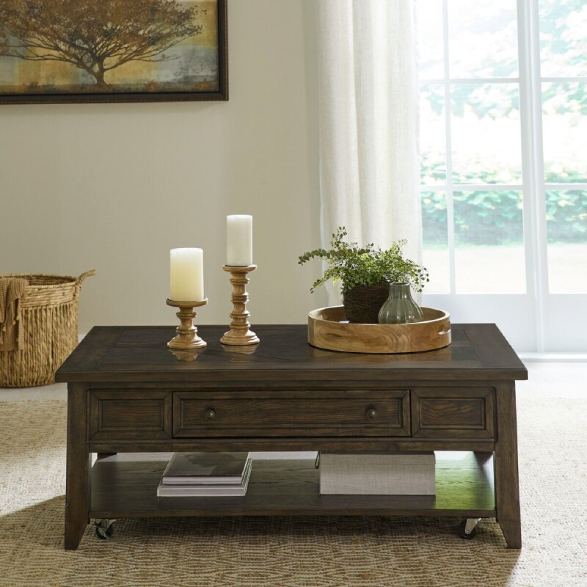 adcc2289ae4b6aee363b7cb7dc318bf1 Paradise Valley Rectangular Cocktail Table - Image 1