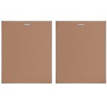 Gold Stone Set Of Two Hand Embellished Ramed Small Canvases - Image 3