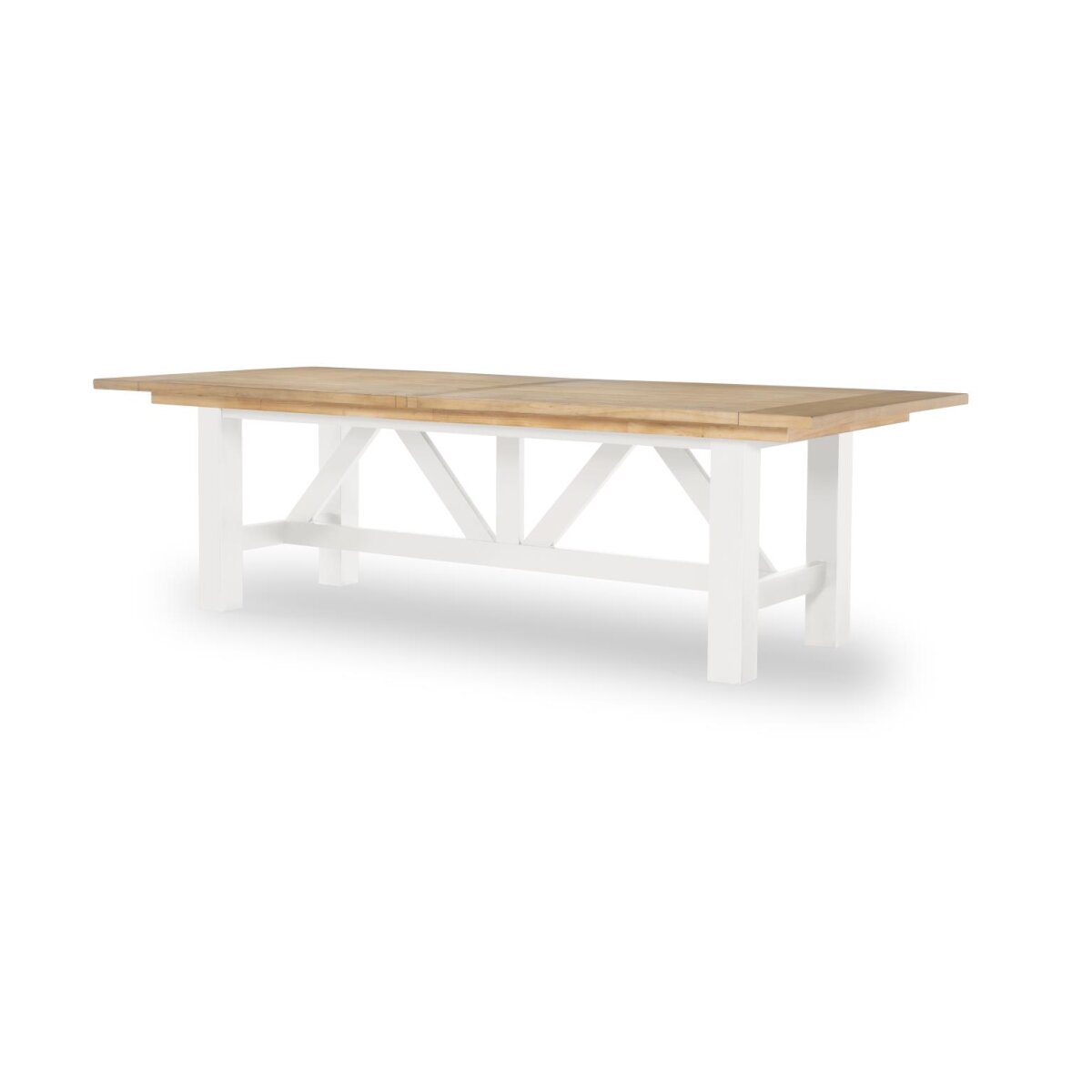 ae04c922bc664751da8ad97d4e63f206 Trestle Dining Table - Image 1