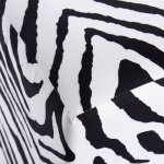 Dann Foley Foot Stool Padded Fabric Accent Ottomon - Image 6