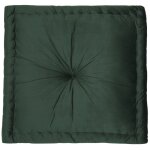 Dann Foley Lifestyle Large Hadley Floor Pillow Green Velvet And Pistachio Linen
