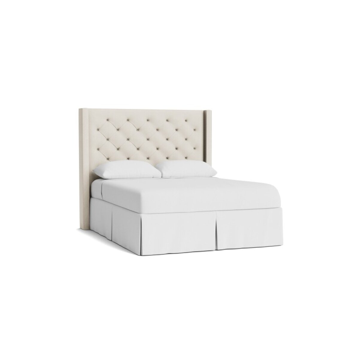 ae43fa27e00b6d4f024c1234485549a0 Dublin Tufted Upholstered Bed - Image 1