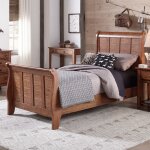 Grandpas Cabin Full Sleigh Headboard & Footboard