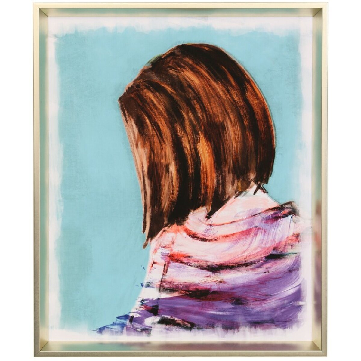 af15e005e3e178c26bac5db46e6f5939 Backwards Glance Iii Tamara Day For Stylecraft Framed Print Under Glass - Image 1