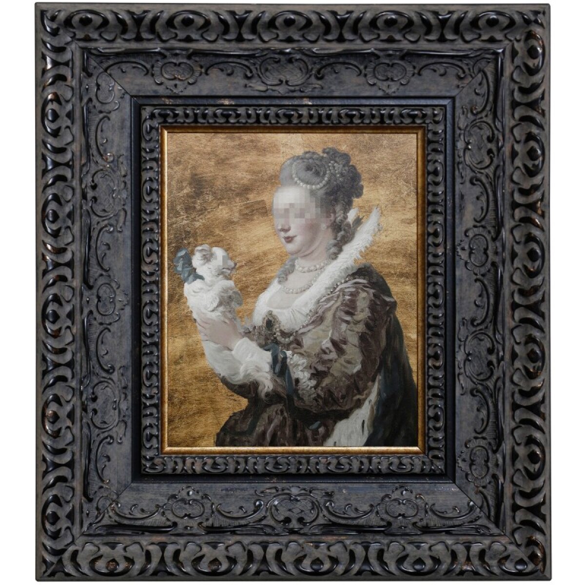 af6bc0e57f84bfef8f4f7e16b4d3c2c4 Masked Master I Framed Print Dann Foley Lifestyle - Image 1