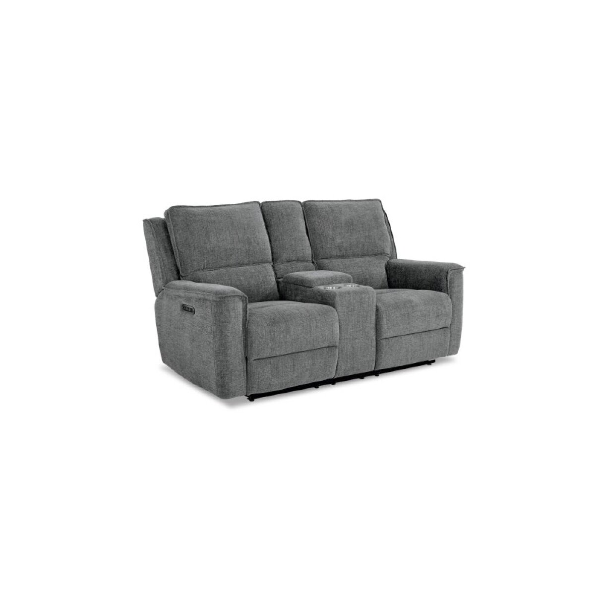 afc0753419233606d2b57d8b4ed6c2bb Calvin Power Reclining Loveseat with Center Console - Image 1