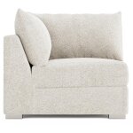 Helena Fabric Corner Chair Without Pillows Metal Foot - Image 3