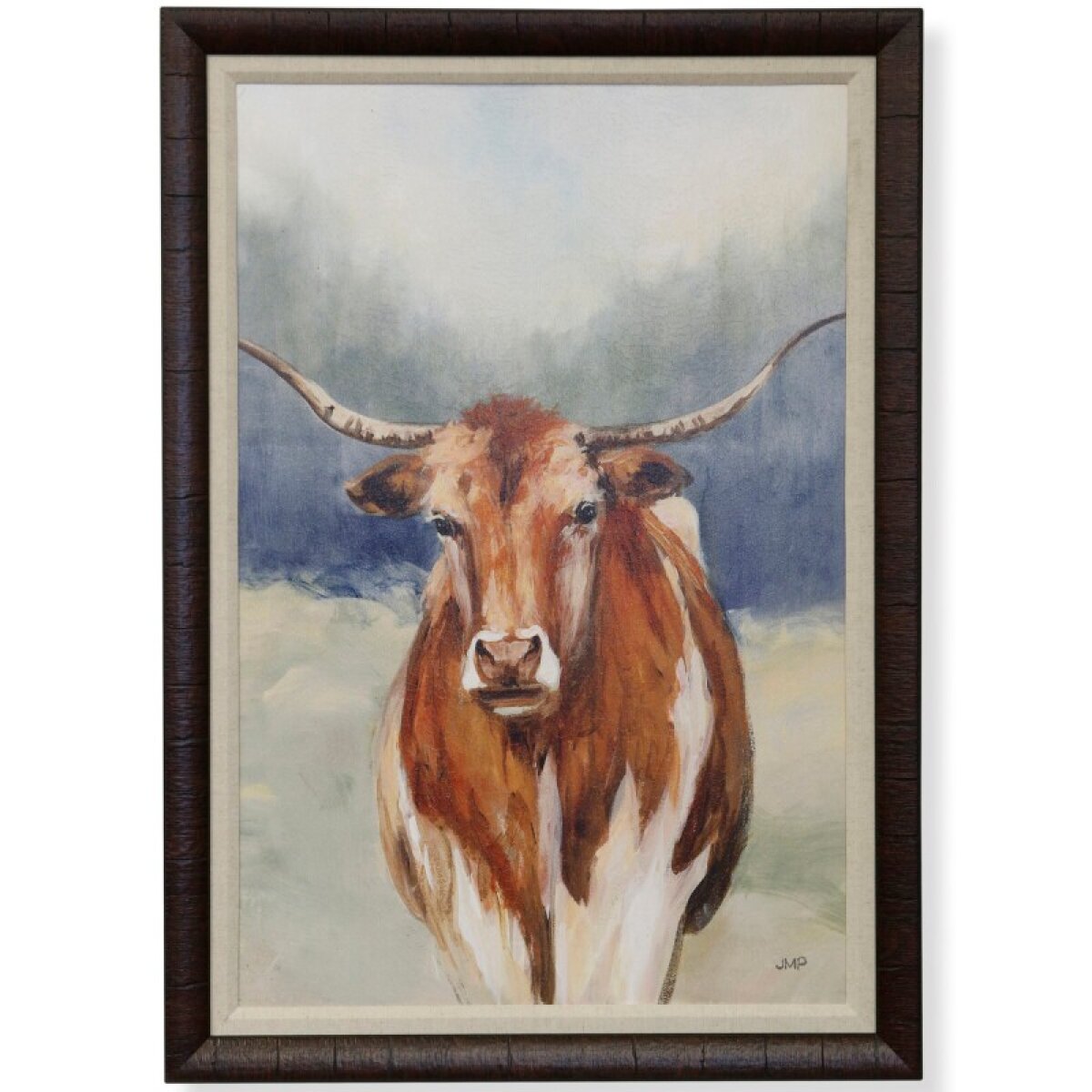 b0244c42a8758d41e604890e68271718 Spirit Of The West Ii Textured Framed Print - Image 1