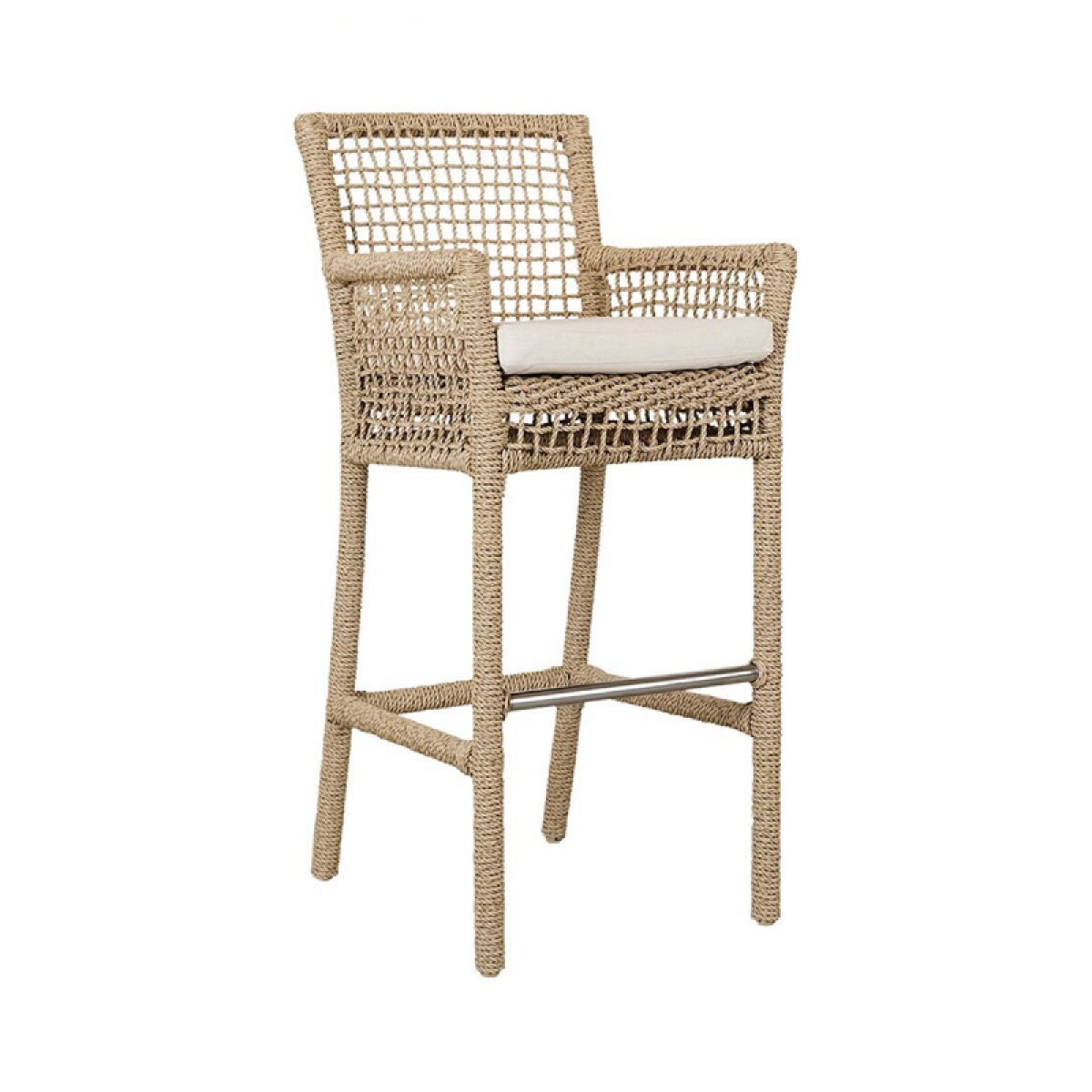 b063197f27315b906e0db308a39b1e7a Brisbane Outdoor Bar Stool - Natural - Image 1