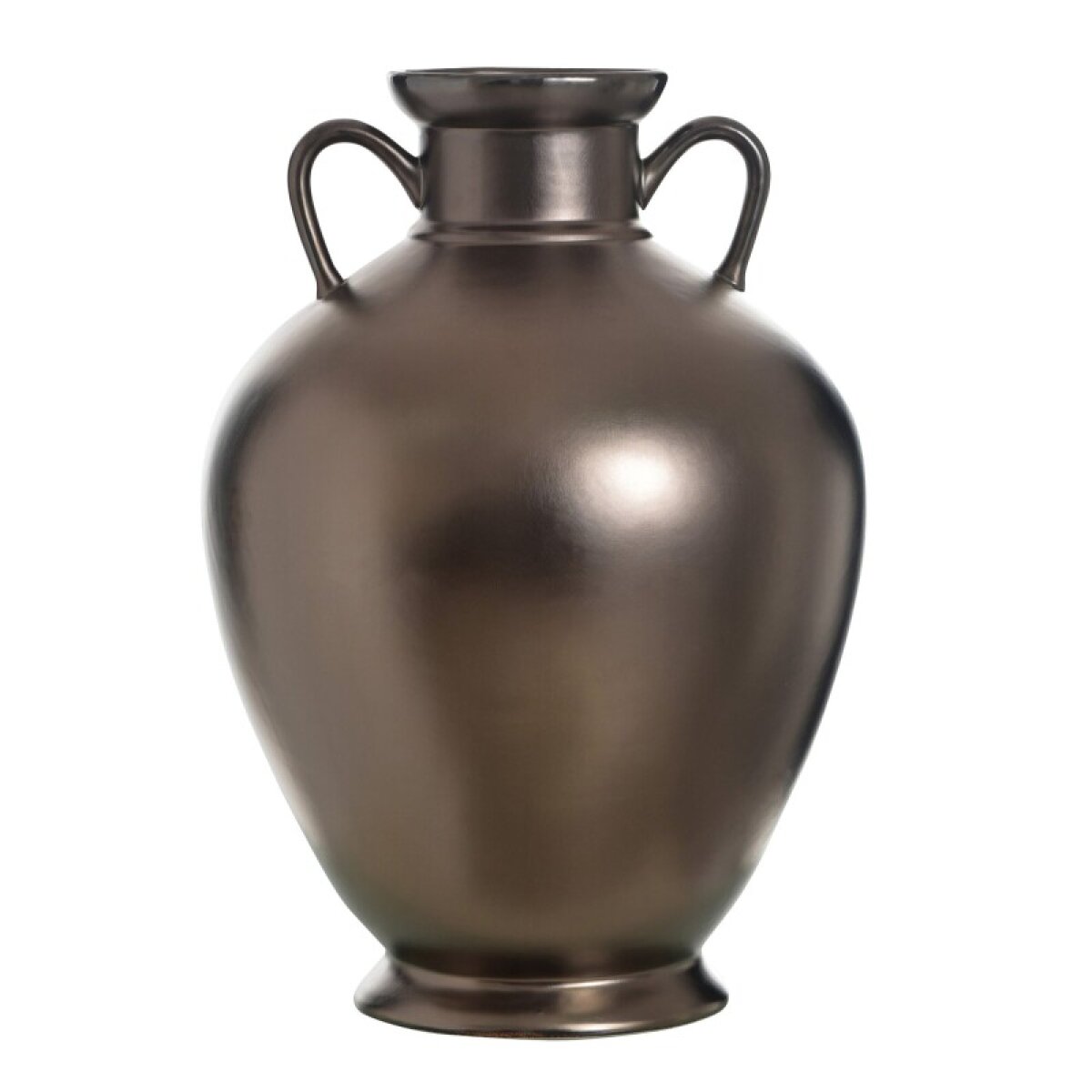 b0b5f8e3c584a5ae31861d925f7392d6 Bronze Metallic Dann Foley Lifestyle Ceramic Vase - Image 1