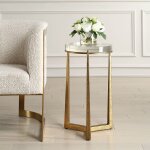 Midas Accent Table, Round - Image 5