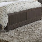 Modern Edge Queen Panel Footboard