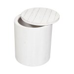 Modern Farmhouse Drum End Table - Image 5