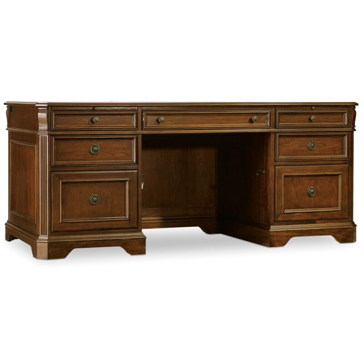 b2e0366c74cf4999ad4b7490b9d13044 Home Office Brookhaven Executive Desk - Image 1