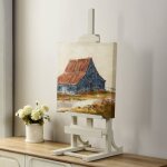 Dann Foley Lifestyle Satin Ivory Tabletop Display Easel For Art - Image 7