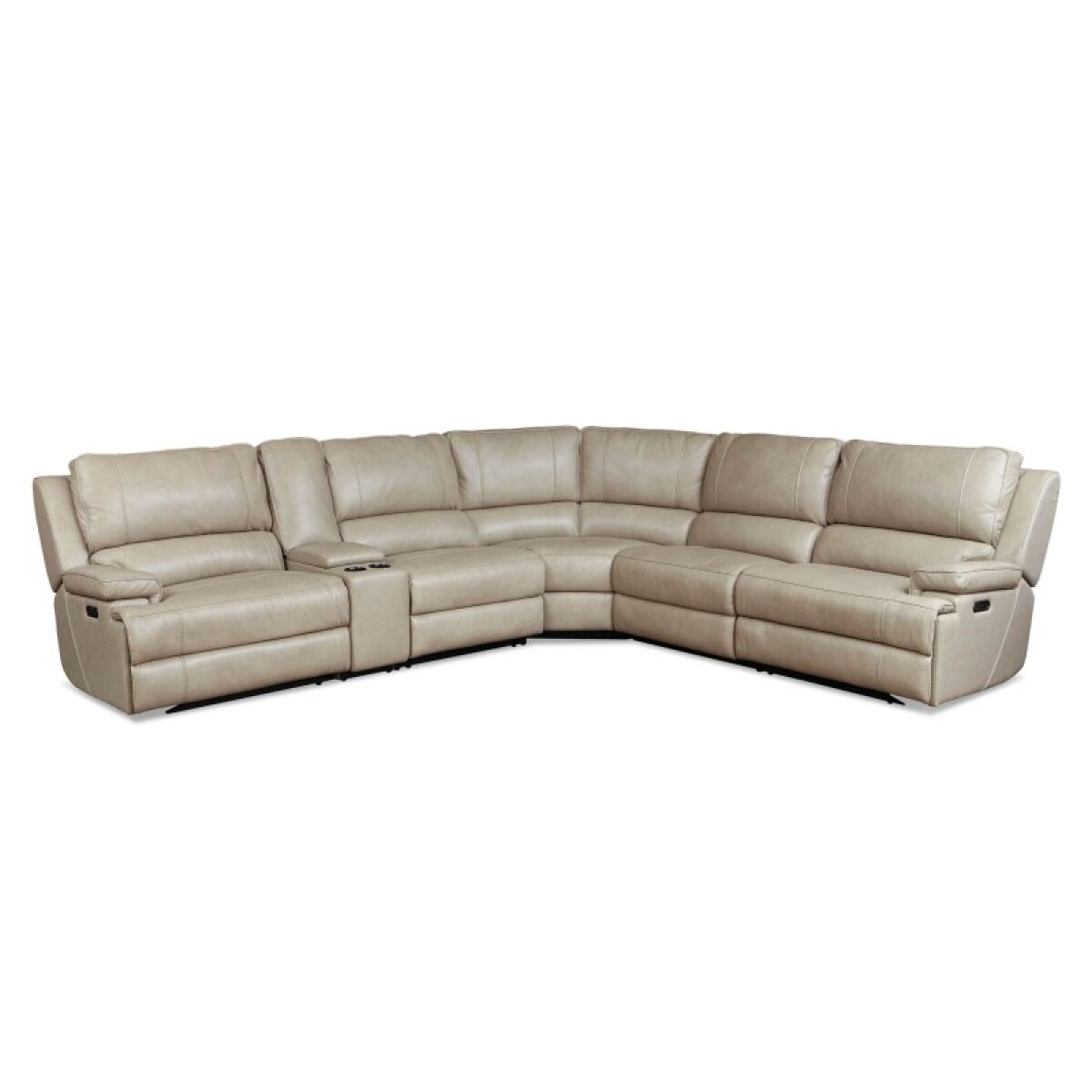 b346b326ab19121fe3826caca0fdc41a Parsons Leather Power Reclining Sectional - Image 1