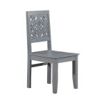 Trellis Lane Accent Chair- Grey - Image 3