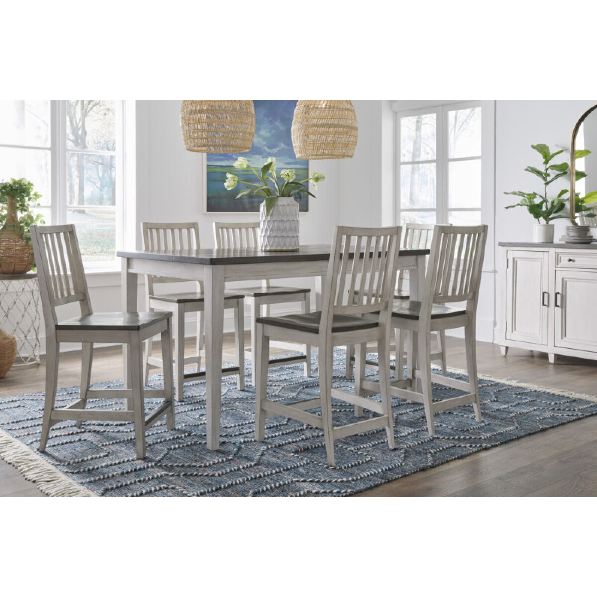 b355262f67d14eb2fafe946732e827aa Caraway Counter Height Din Table I248-6052 - Image 1