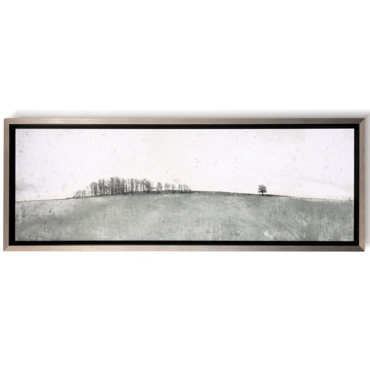 b37db6578c73ff1d4234c393bf687337 Distant Trees Textured Framed Print - Image 1